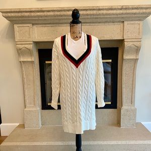 Alexanderwang Layered Varsity Cable Sweater
